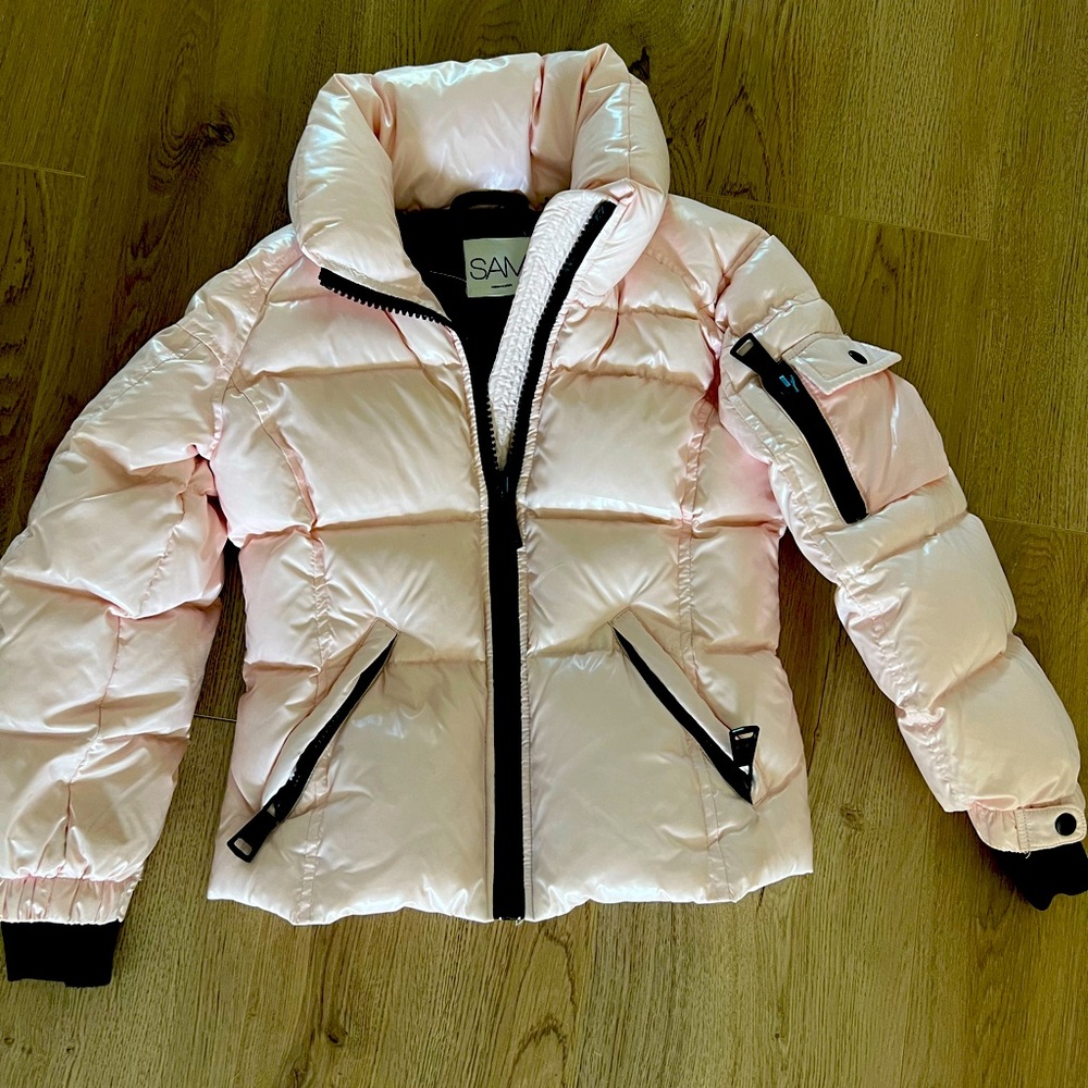 SAM. kids down puffer jacket size 6